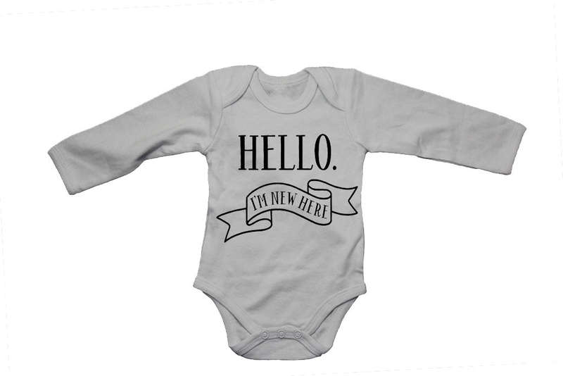 Hello - I'm New Here - Baby Grow