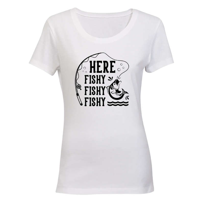 Here Fishy Fishy - Ladies - T-Shirt
