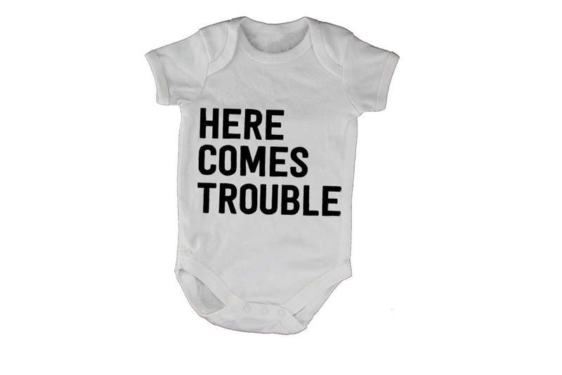 Here Comes Trouble - Baby Grow