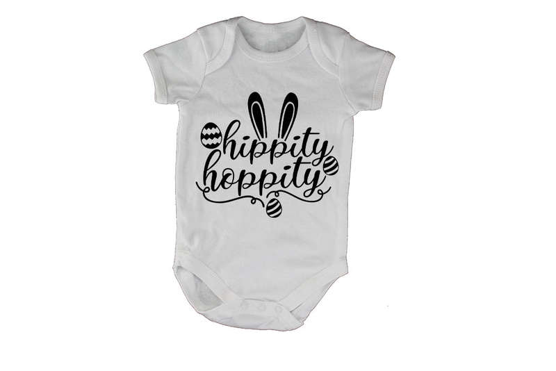 Hippity Hoppity - Easter - Baby Grow