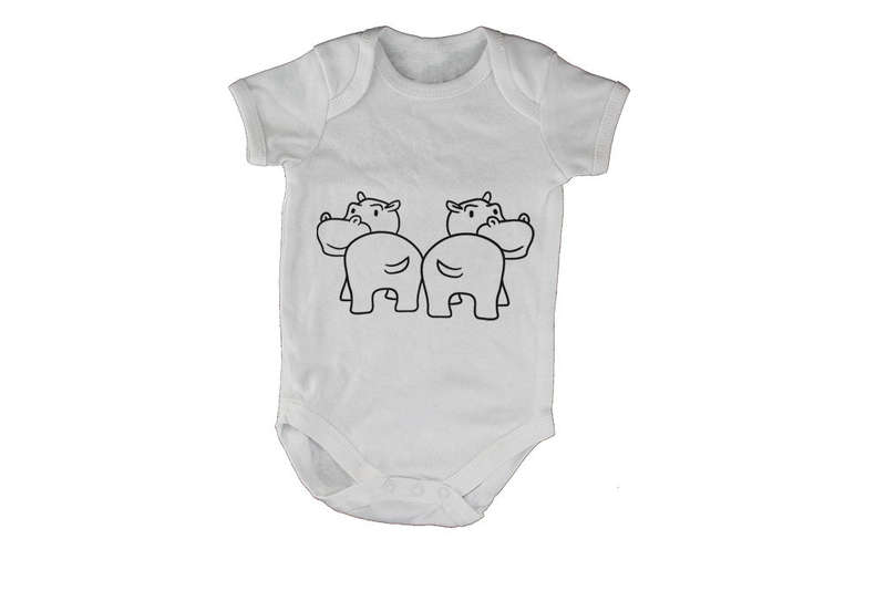 Hippos - Baby Grow