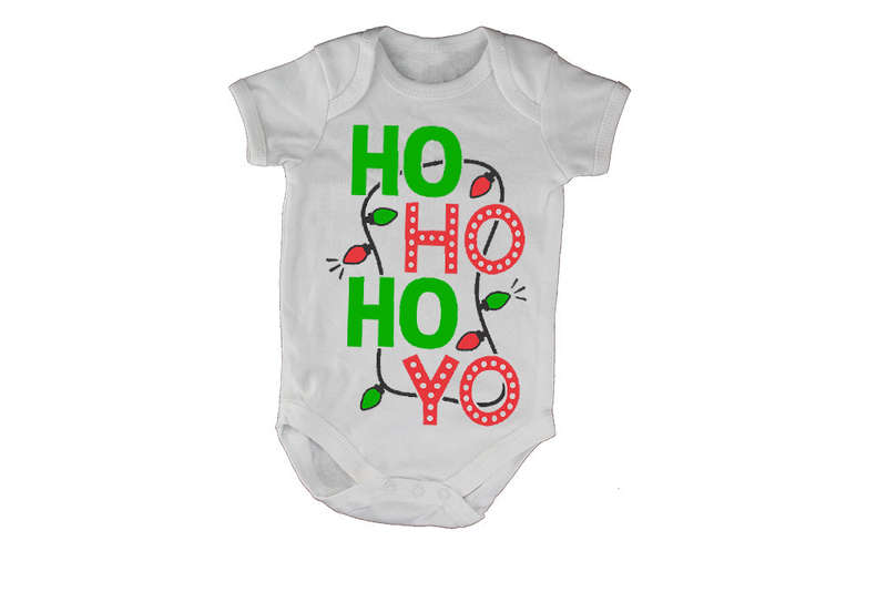 Ho Ho Ho Yo - Christmas - Baby Grow