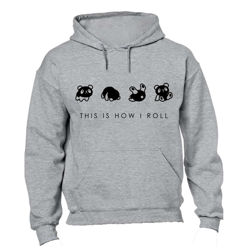 How I Roll - Panda - Hoodie