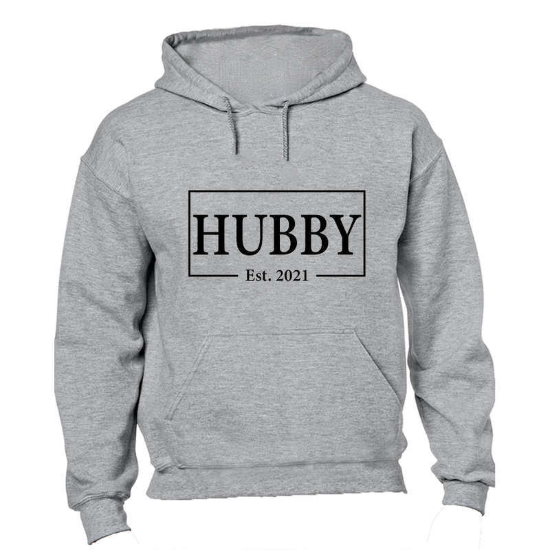 Hubby EST. 2021 - Hoodie