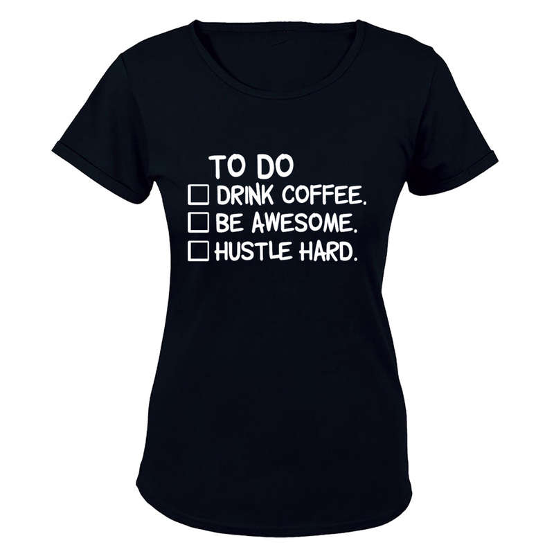 Hustle Hard - Ladies - T-Shirt