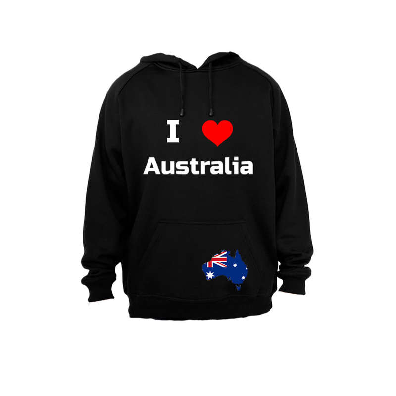 I Love Australia - Hoodie