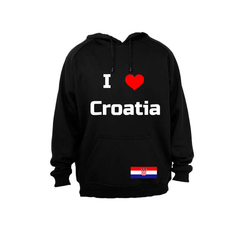 I Love Croatia - Hoodie