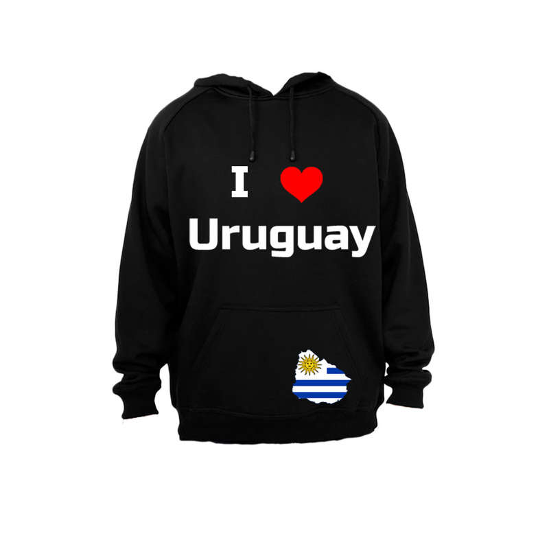 I Love Uruguay - Hoodie