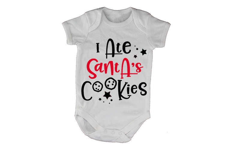 I Ate Santa's Cookies - Christmas - Baby Grow