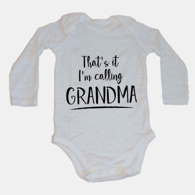 I'm Calling Grandma - Baby Grow