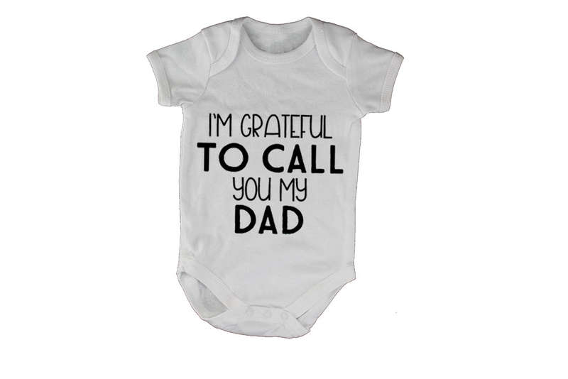 I'm Grateful - DAD - Baby Grow