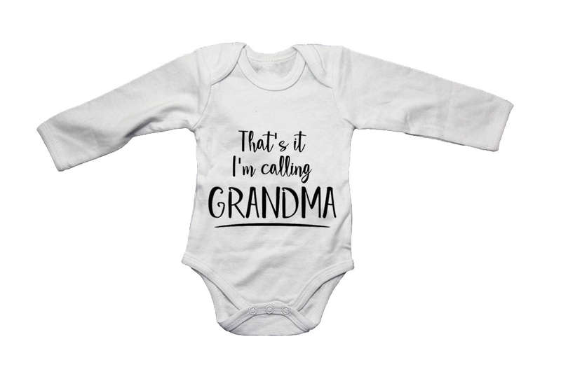 I'm Calling Grandma - Baby Grow