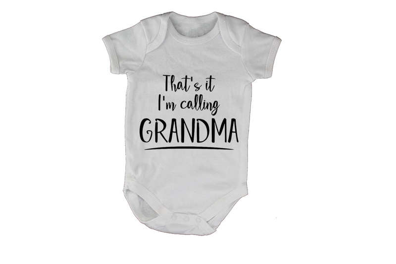 I'm Calling Grandma - Baby Grow