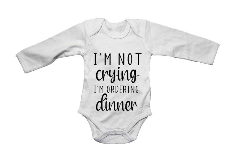 I'm not crying - Baby Grow