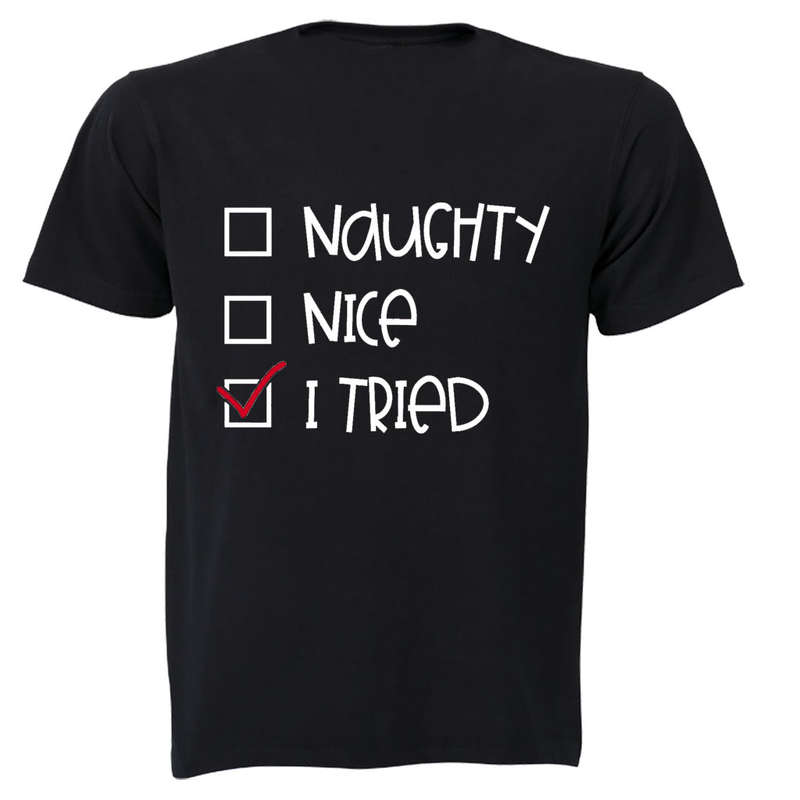 I Tried - Christmas - Kids T-Shirt