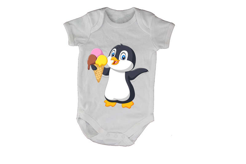 Ice-Cream Penguin - Baby Grow