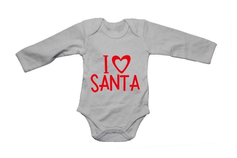 I Love Santa - Christmas - Baby Grow