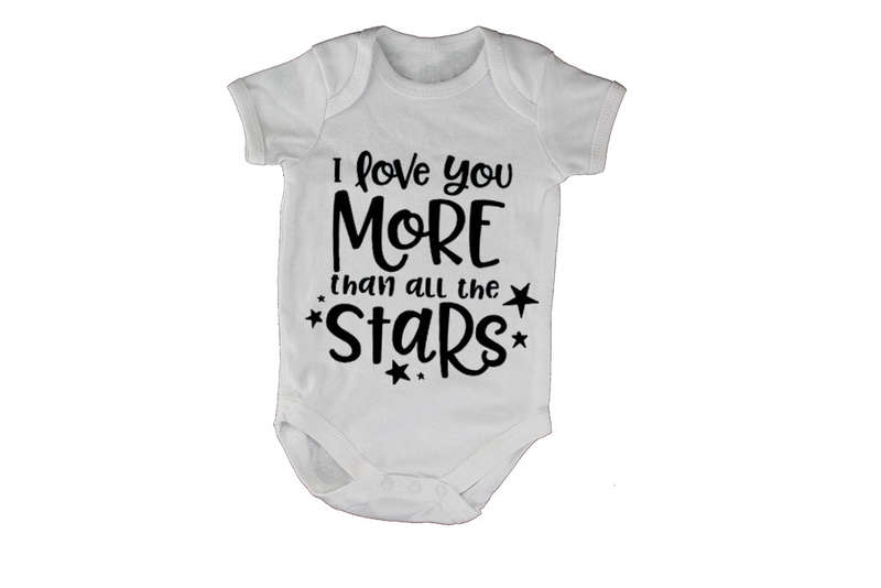 Love You More Than All The Stars - Baby Grow