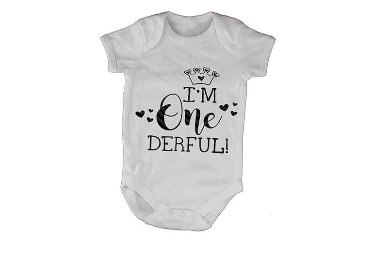I'm ONE-derful - Baby Grow
