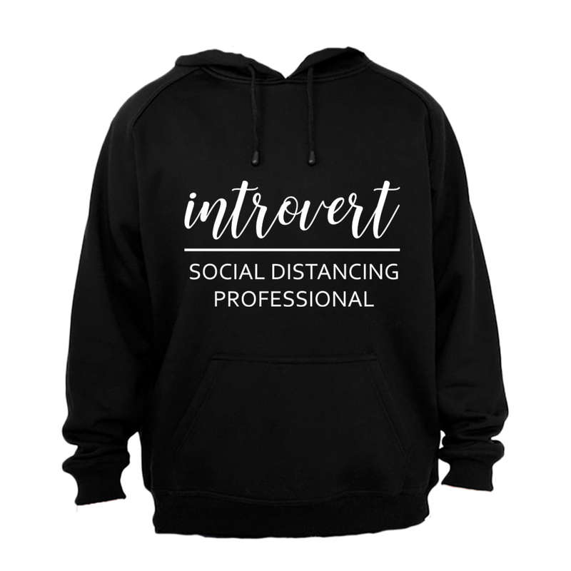 Introvert - Social Distancing Professional - Hoodie