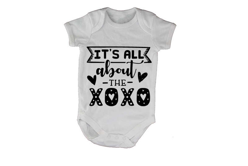 It's All About the XOXO - Valentine Inspired - Baby Grow