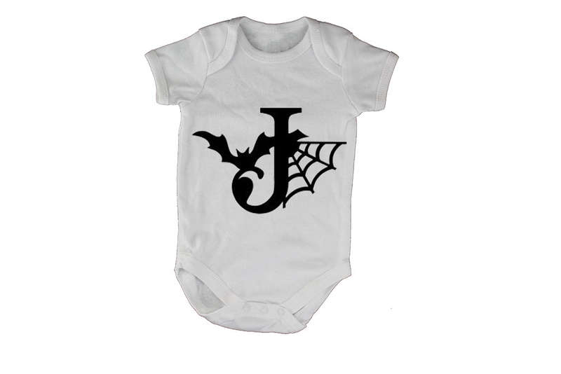 J - Halloween Spiderweb - Baby Grow