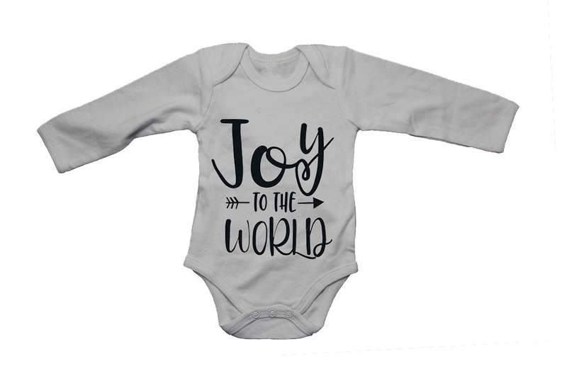 Joy to the World - Christmas Arrow - Baby Grow