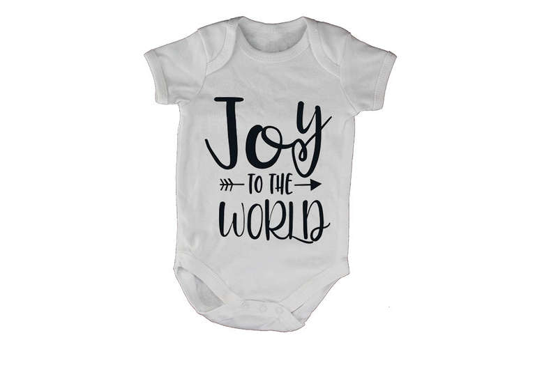 Joy to the World - Christmas Arrow - Baby Grow