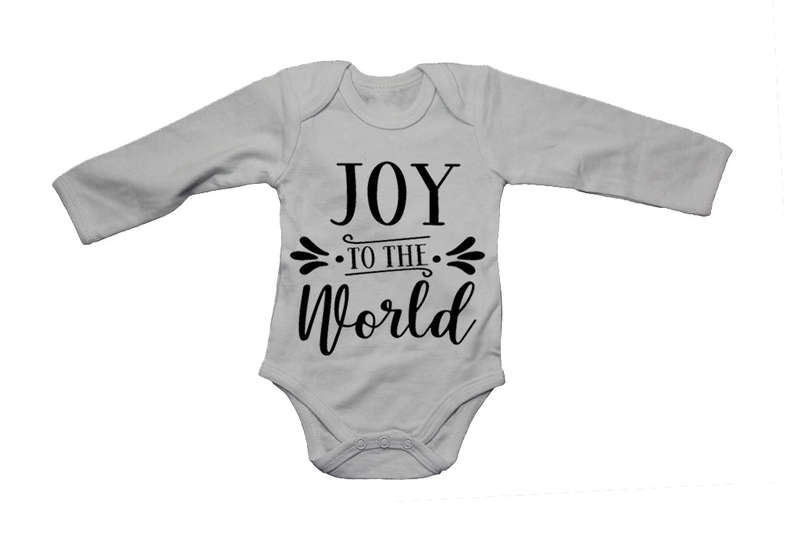 Joy to the World - Christmas - Baby Grow
