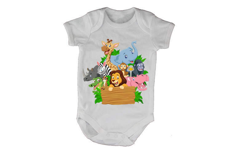 Jungle Friends - Baby Grow