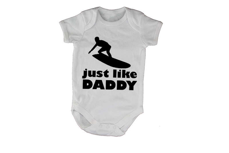 Just Like Daddy - Surfer - Baby Grow