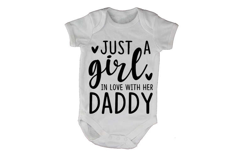 A Girl in Love with her Daddy - Baby Grow