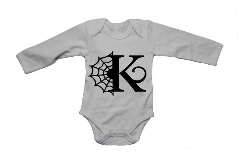 K - Halloween Spiderweb - Baby Grow