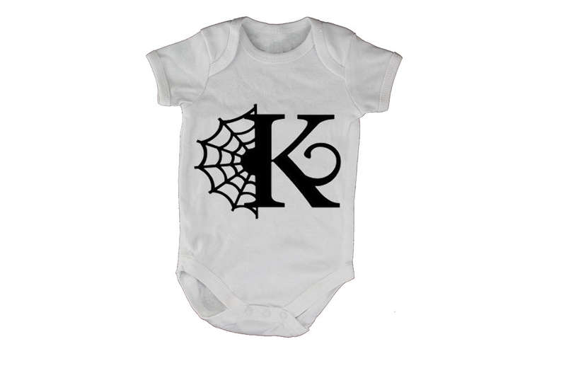 K - Halloween Spiderweb - Baby Grow