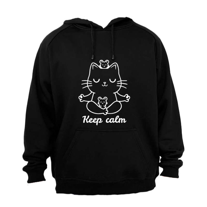Keep Calm - Cat - Hoodie