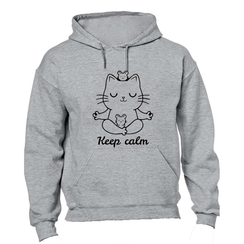 Keep Calm - Cat - Hoodie