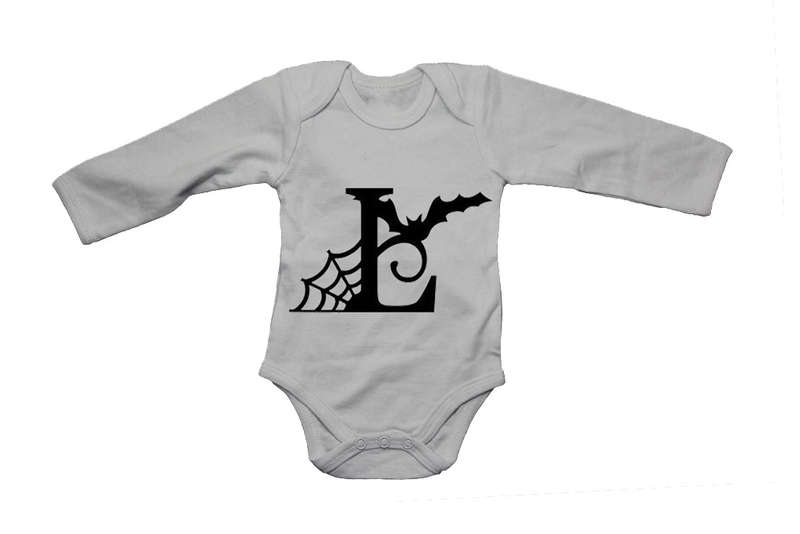 L - Halloween Spiderweb - Baby Grow
