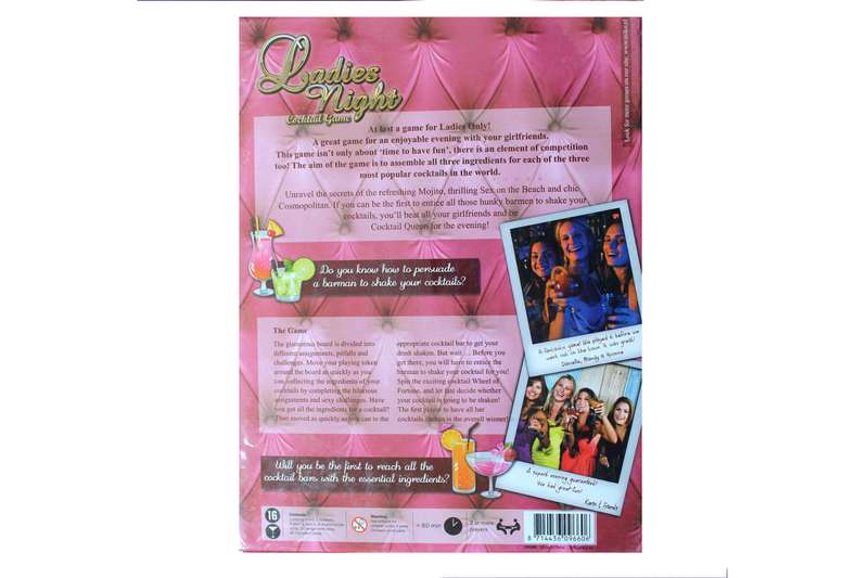 Ladies Night Cocktail Board Game