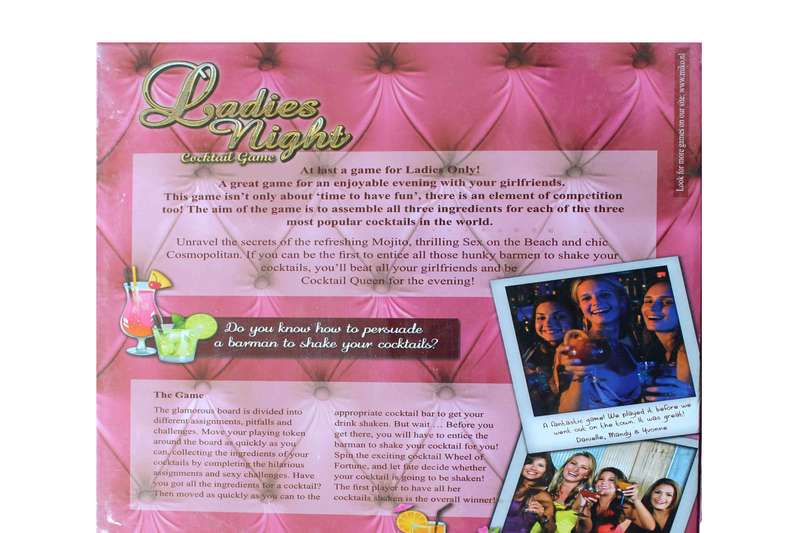 Ladies Night Cocktail Board Game