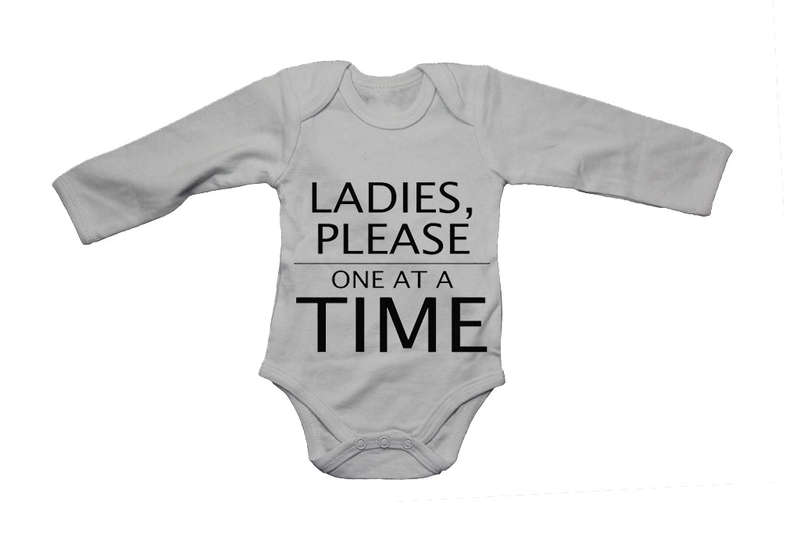 Ladies, Please One At A Time - Baby Grow