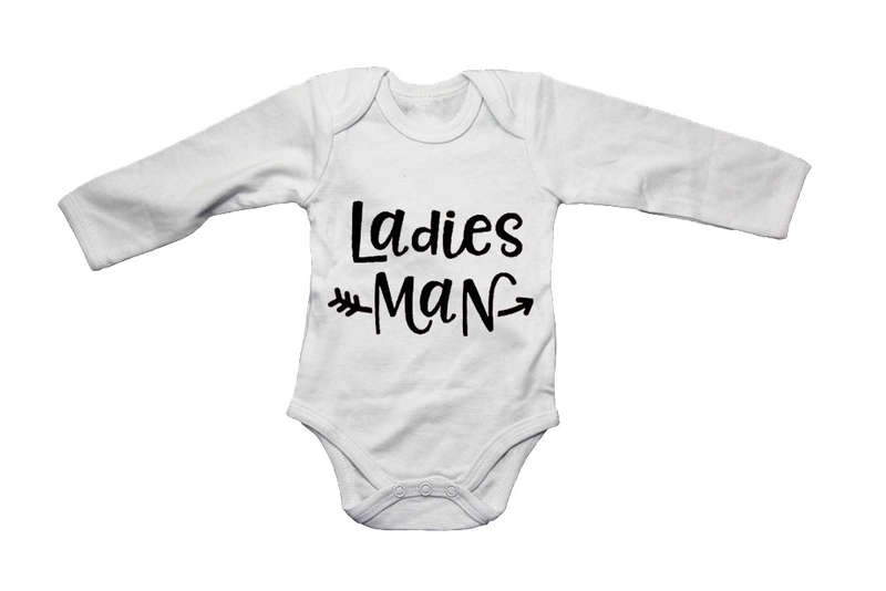 Ladies Man - Valentine - Baby Grow