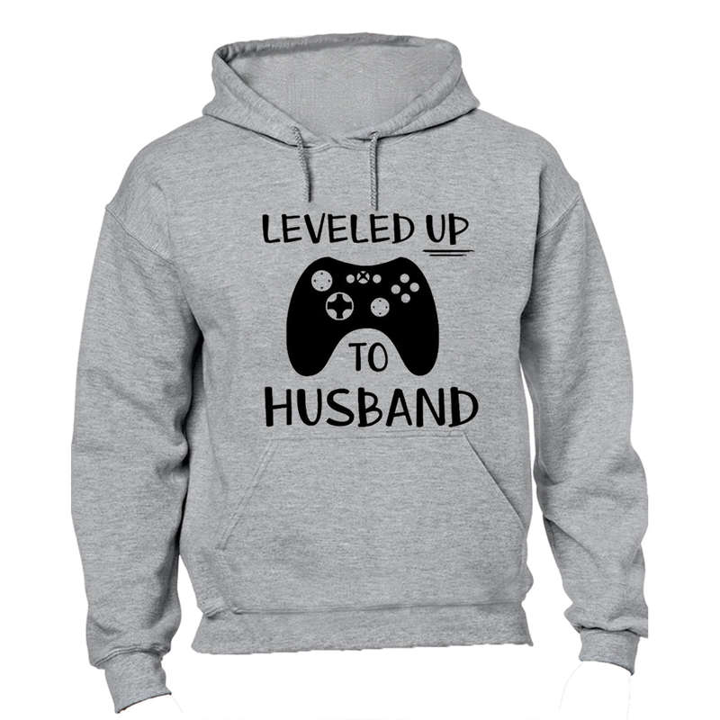 Leveled Up To Husband - Gamer - Hoodie