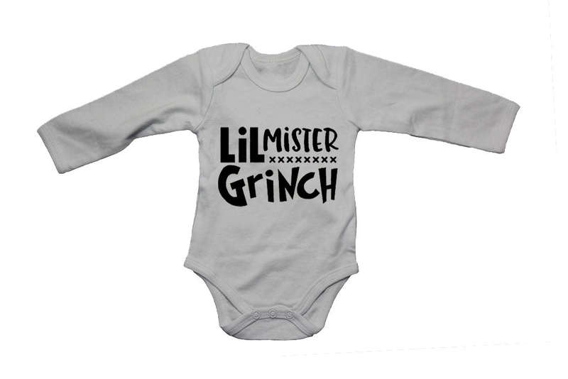 Lil Mister Grinch - Christmas - Baby Grow