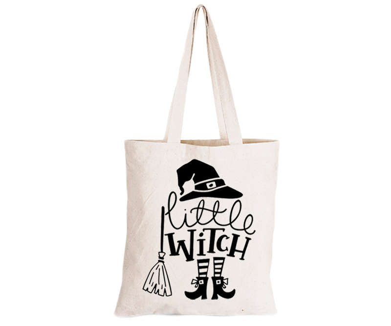 Little Witch - Halloween - Eco-Cotton Trick or Treat Bag