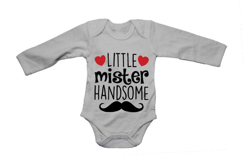 Little Mister Handsome - Valentine - Baby Grow