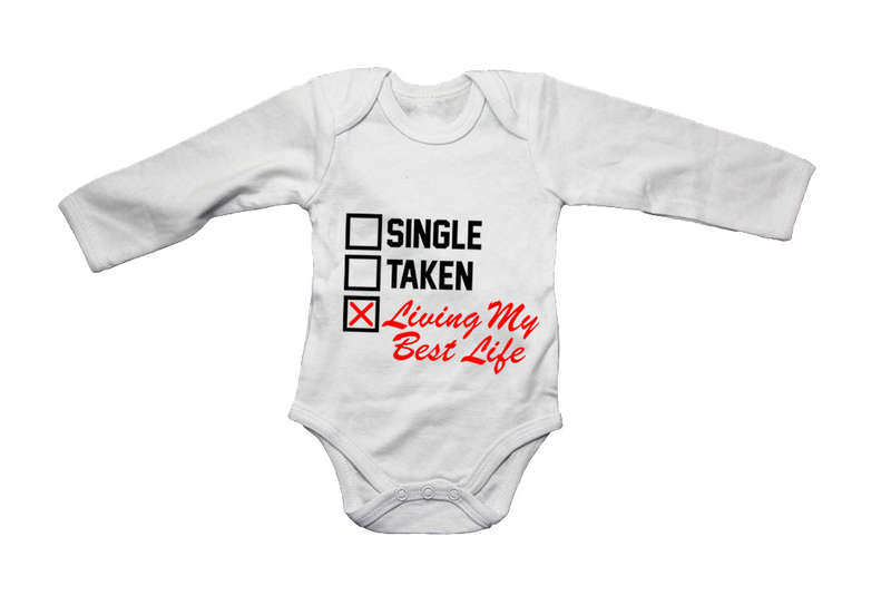 Living My Best Life - Valentine - Baby Grow