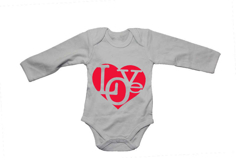 Love - Heart - Baby Grow