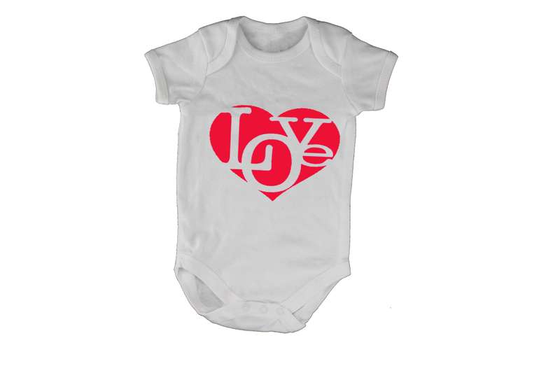 Love - Heart - Baby Grow