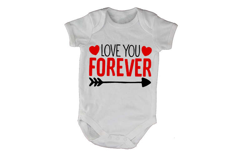 Love You Forever - Valentine Inspired - Baby Grow