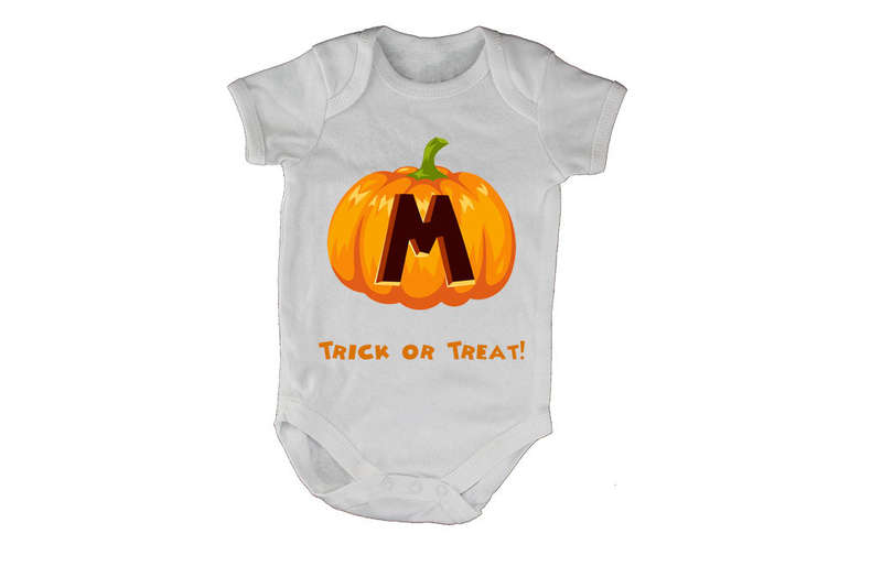 M - Halloween Pumpkin - Baby Grow
